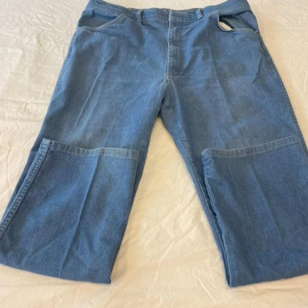 Vintage‎ Wrangler Light Wash Jeans, Size 40x29, USA